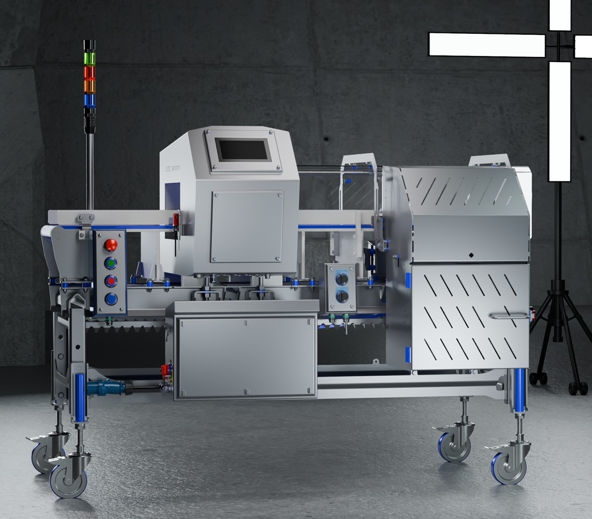 Tunnel metal detector